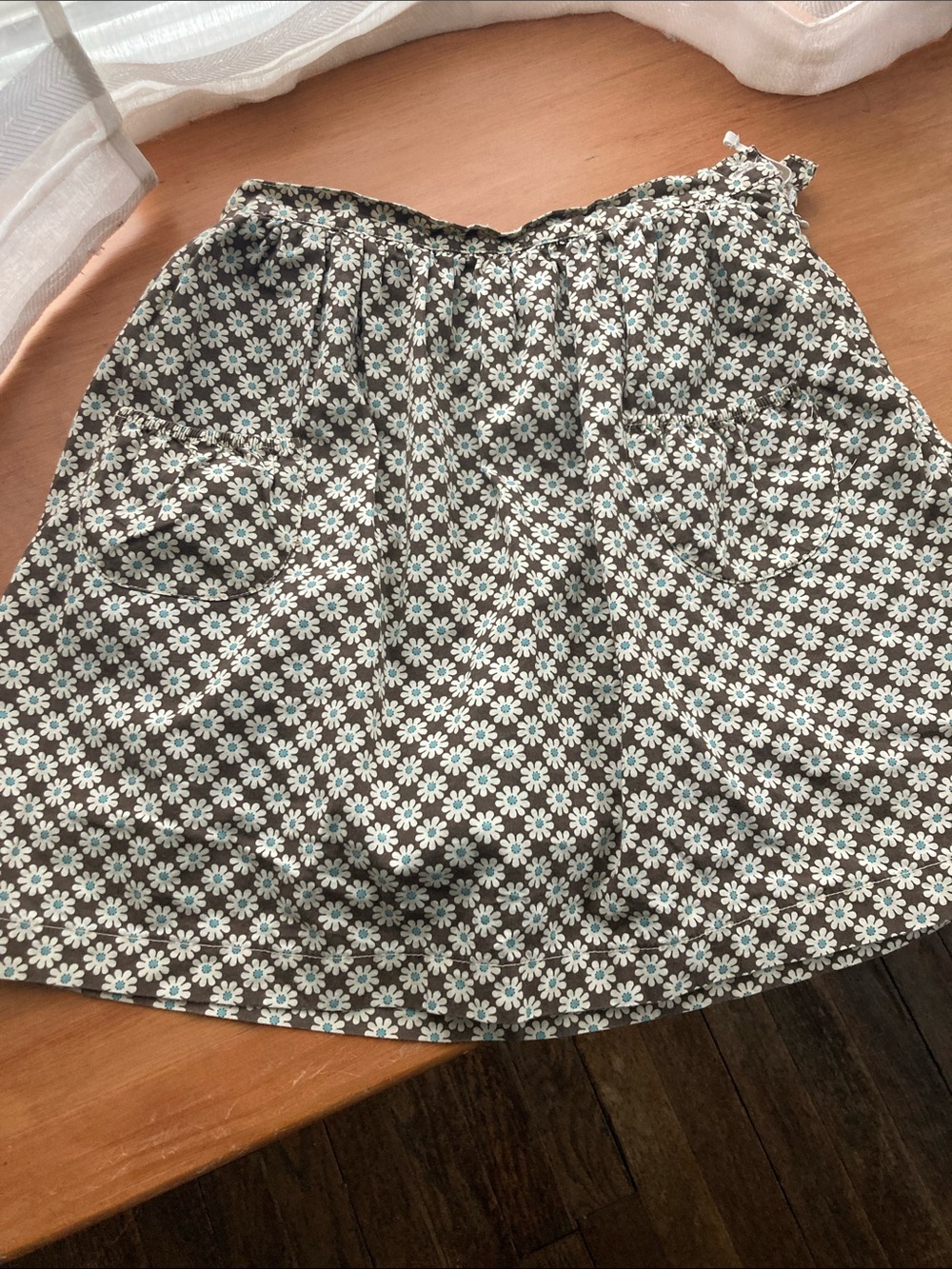 Olive Juice Daisy Print Skirt